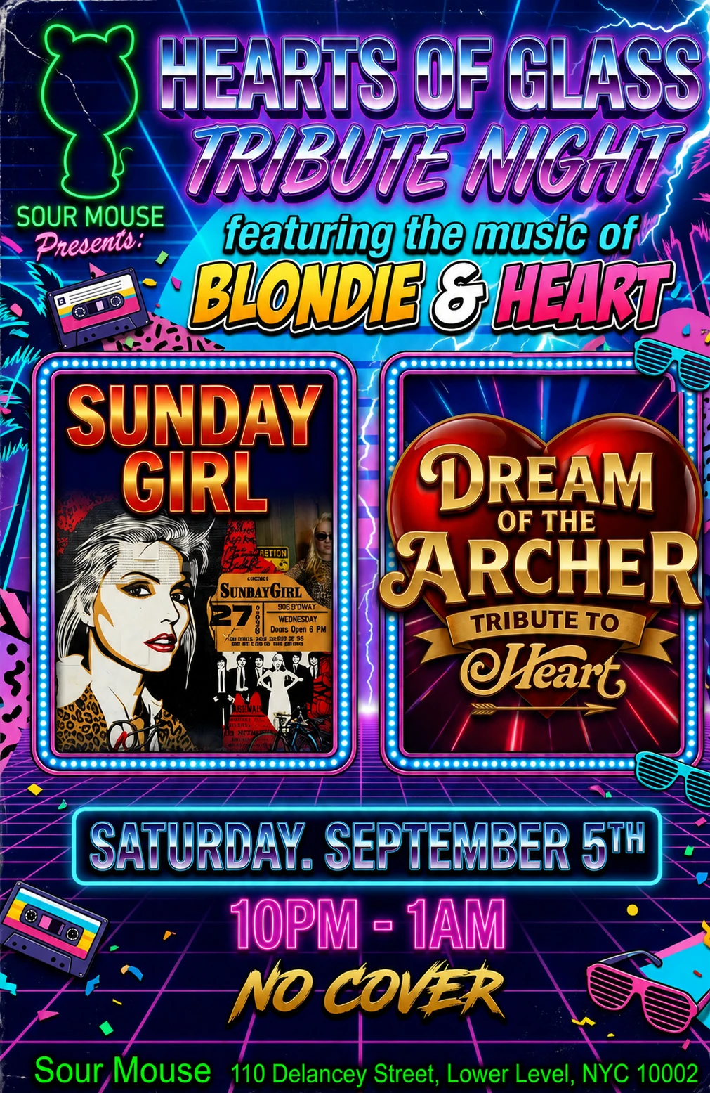 Dream of the Archer flyer for Sour Mouse on Sept 5, 2026